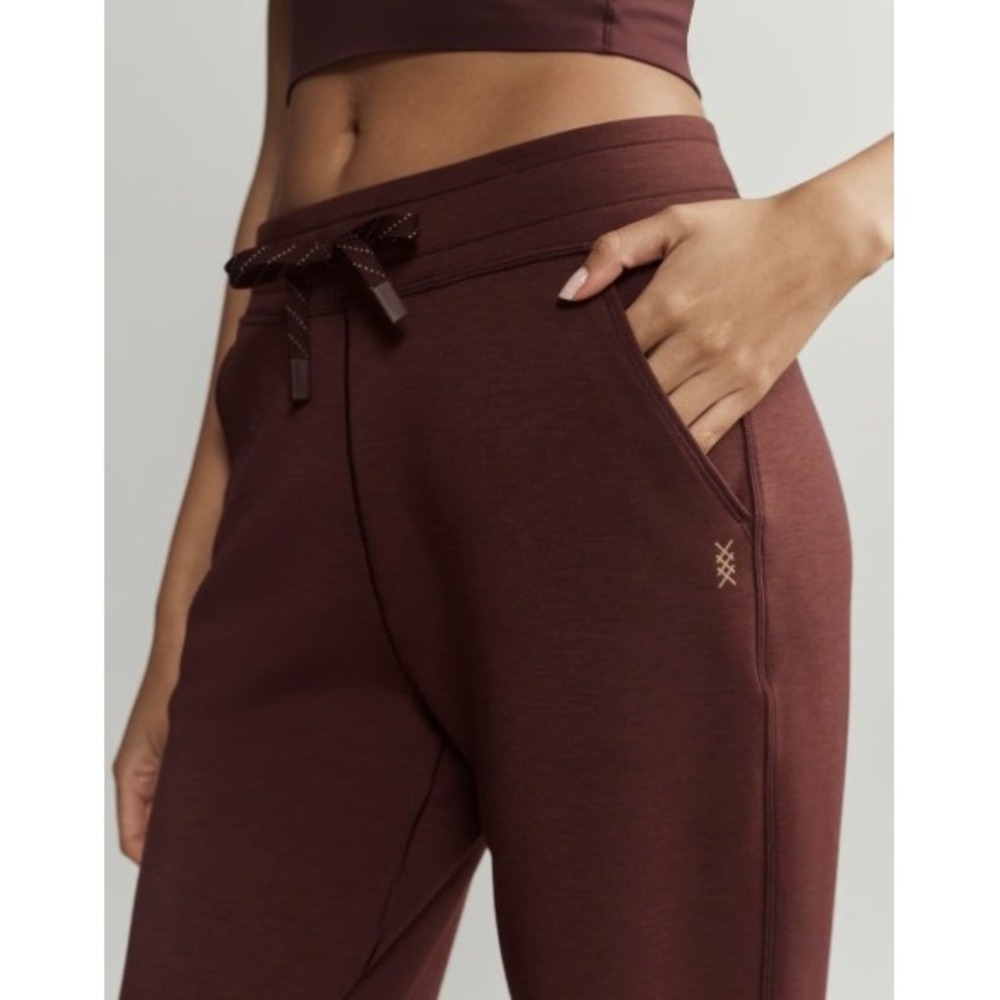 Rhone DreamGlow Hoodie Jogger Set Womens Size L Brown‎ Berry - Picture 3 of 16